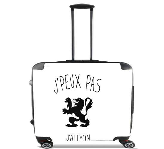  Je peux pas jai Lyon for Wheeled bag cabin luggage suitcase trolley 17" laptop