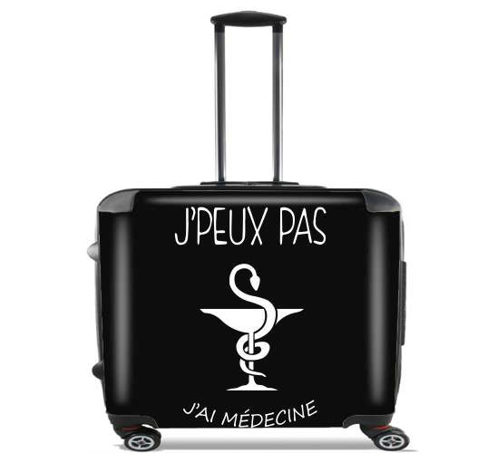  Je peux pas jai medecine for Wheeled bag cabin luggage suitcase trolley 17" laptop