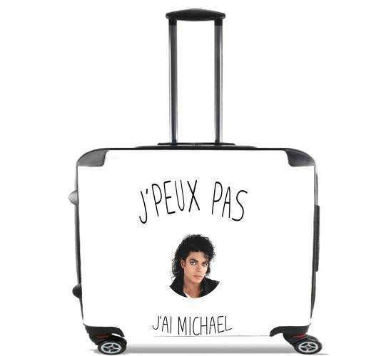 Wheeled bag cabin luggage suitcase trolley 17" laptop for Je peux pas jai Michael Jackson