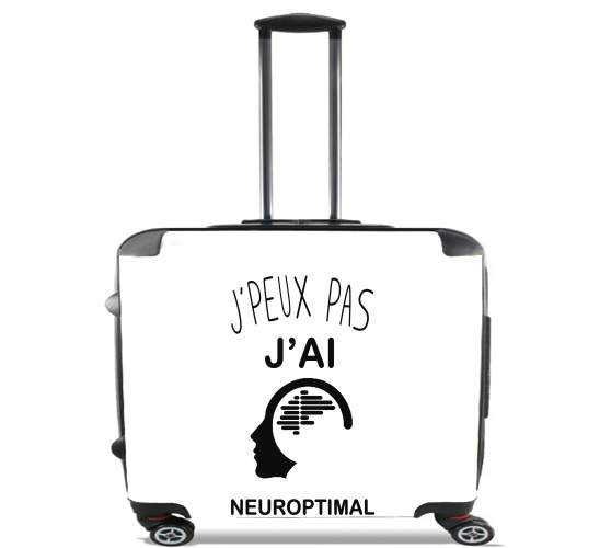  Je peux pas jai neuroptimal for Wheeled bag cabin luggage suitcase trolley 17" laptop
