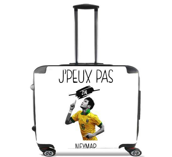  Je peux pas jai Neymar for Wheeled bag cabin luggage suitcase trolley 17" laptop