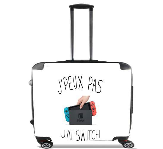  Je peux pas jai nintendo switch for Wheeled bag cabin luggage suitcase trolley 17" laptop