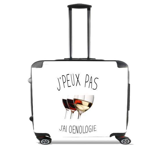  Je peux pas jai oenologie for Wheeled bag cabin luggage suitcase trolley 17" laptop