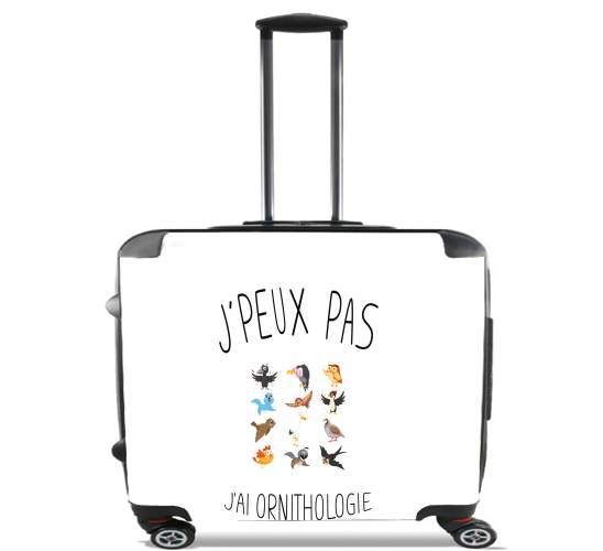  Je peux pas jai ornithologie for Wheeled bag cabin luggage suitcase trolley 17" laptop