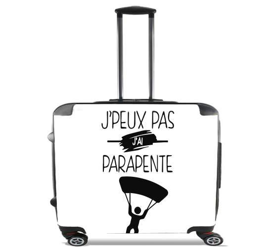  Je peux pas jai parapente for Wheeled bag cabin luggage suitcase trolley 17" laptop