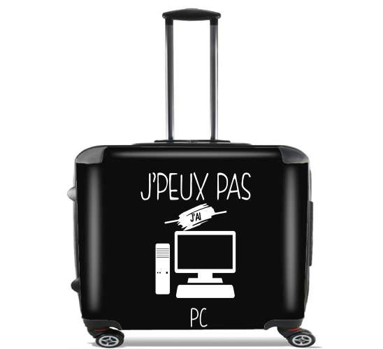  Je peux pas jai PC for Wheeled bag cabin luggage suitcase trolley 17" laptop