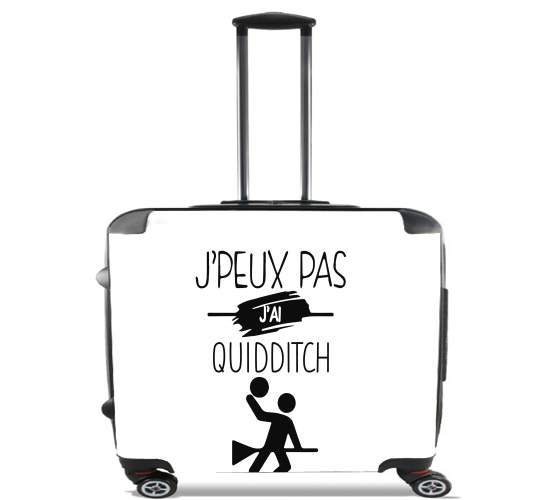  Je peux pas jai Quidditch for Wheeled bag cabin luggage suitcase trolley 17" laptop