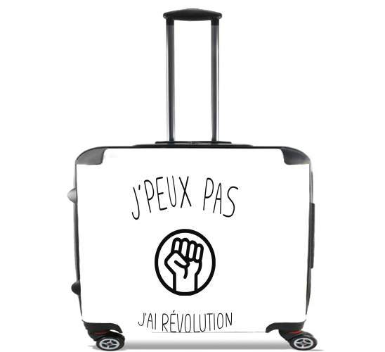  Je peux pas jai revolution for Wheeled bag cabin luggage suitcase trolley 17" laptop