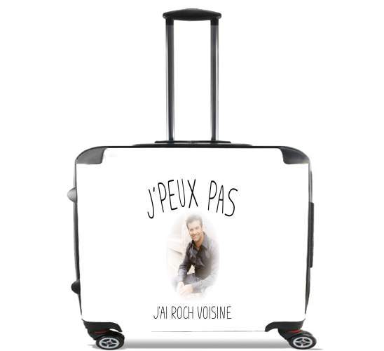 Wheeled bag cabin luggage suitcase trolley 17" laptop for Je peux pas jai Roch Voisine