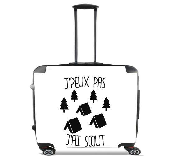  Je peux pas jai scout for Wheeled bag cabin luggage suitcase trolley 17" laptop