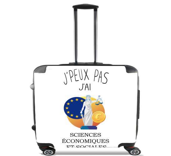  Je peux pas jai SES for Wheeled bag cabin luggage suitcase trolley 17" laptop