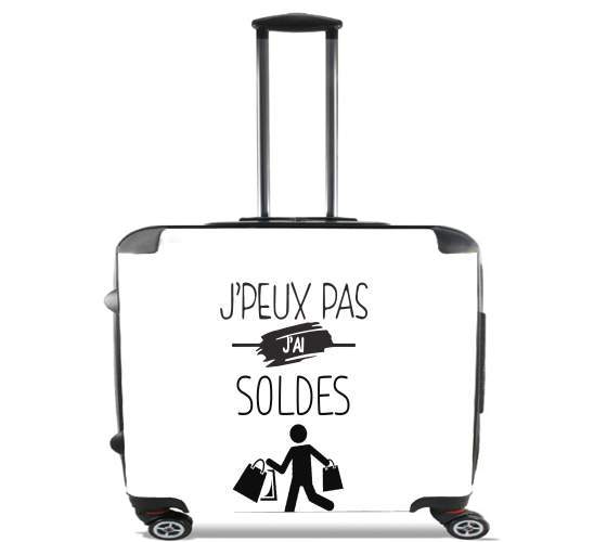  Je peux pas jai soldes for Wheeled bag cabin luggage suitcase trolley 17" laptop