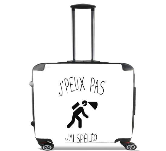 Je peux pas jai speleologie for Wheeled bag cabin luggage suitcase trolley 17" laptop