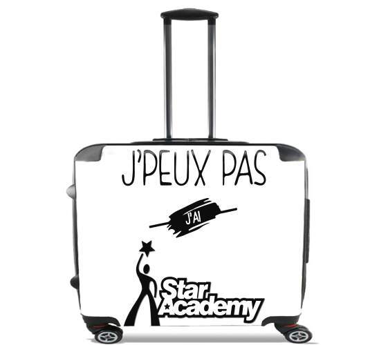  Je peux pas jai Star Academy for Wheeled bag cabin luggage suitcase trolley 17" laptop