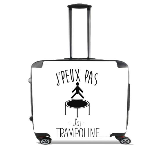  Je peux pas jai trampoline for Wheeled bag cabin luggage suitcase trolley 17" laptop