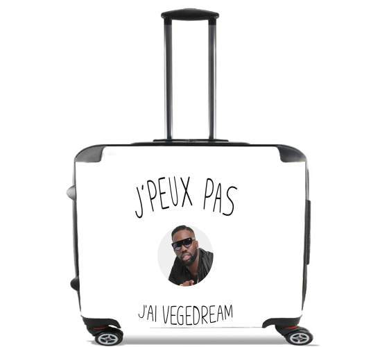  Je peux pas jai Vegedream for Wheeled bag cabin luggage suitcase trolley 17" laptop