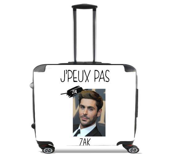  Je peux pas jai ZAK Efron for Wheeled bag cabin luggage suitcase trolley 17" laptop