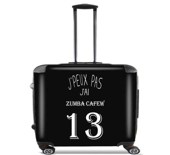  Je peux pas jai Zumba Cafew for Wheeled bag cabin luggage suitcase trolley 17" laptop