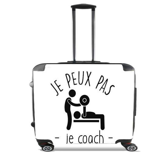  Je peux pas je coach for Wheeled bag cabin luggage suitcase trolley 17" laptop