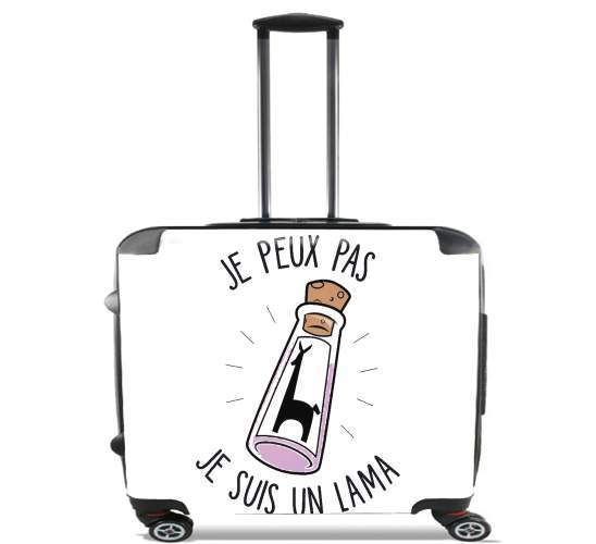  Je peux pas je suis un lama - Kuzko for Wheeled bag cabin luggage suitcase trolley 17" laptop