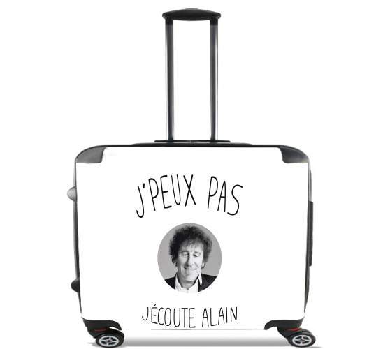 Je peux pas jecoute Alain Souchon for Wheeled bag cabin luggage suitcase trolley 17" laptop
