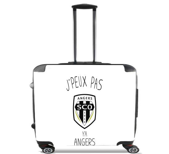 Je peux pas ya Angers for Wheeled bag cabin luggage suitcase trolley 17" laptop