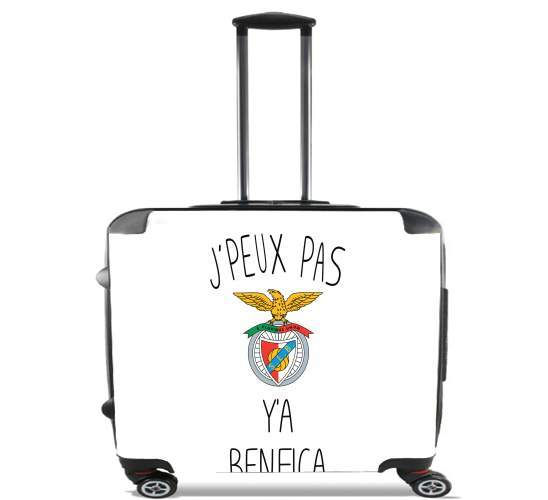  Je peux pas ya benfica for Wheeled bag cabin luggage suitcase trolley 17" laptop