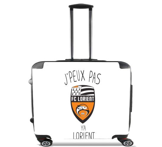  Je peux pas ya Lorient for Wheeled bag cabin luggage suitcase trolley 17" laptop