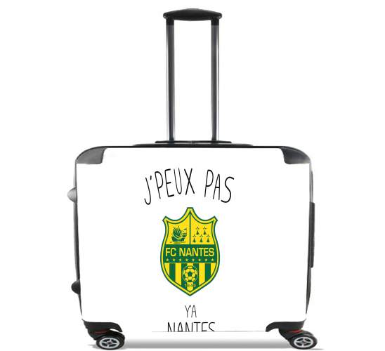  Je peux pas ya Nantes for Wheeled bag cabin luggage suitcase trolley 17" laptop