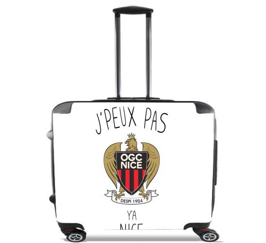  Je peux pas ya Nice for Wheeled bag cabin luggage suitcase trolley 17" laptop