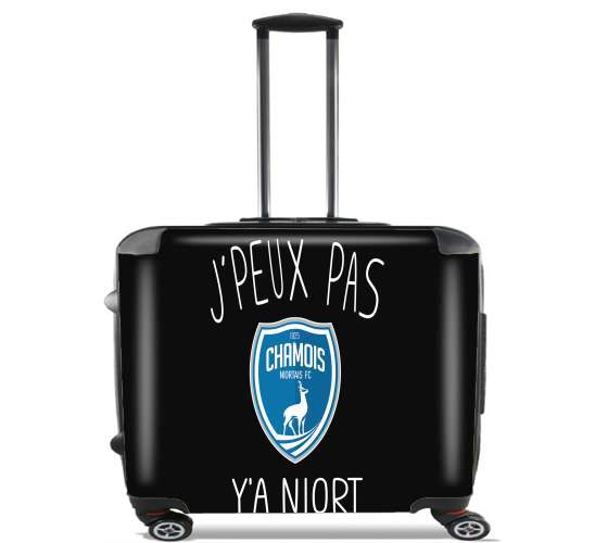  Je peux pas ya niort for Wheeled bag cabin luggage suitcase trolley 17" laptop