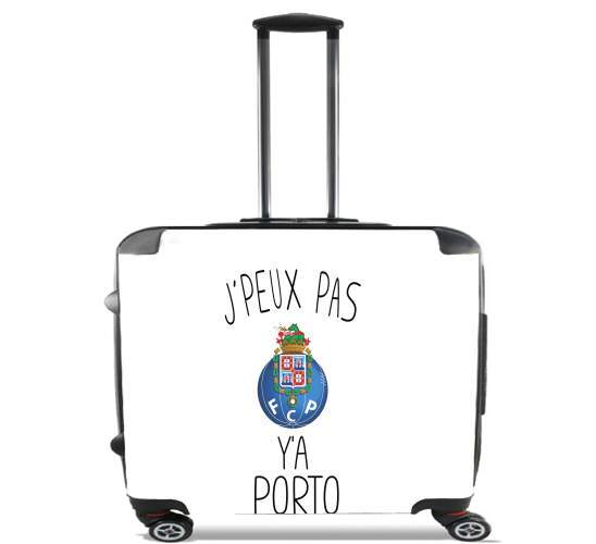  Je peux pas ya Porto for Wheeled bag cabin luggage suitcase trolley 17" laptop