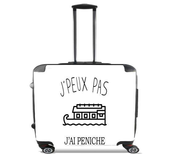  Je peux pasjai peniche for Wheeled bag cabin luggage suitcase trolley 17" laptop