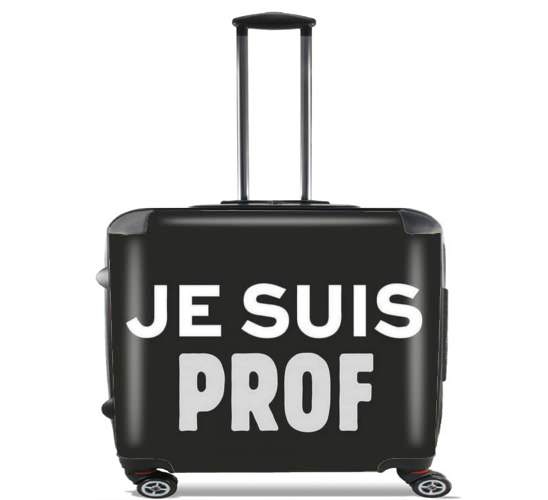 Je suis prof for Wheeled bag cabin luggage suitcase trolley 17" laptop