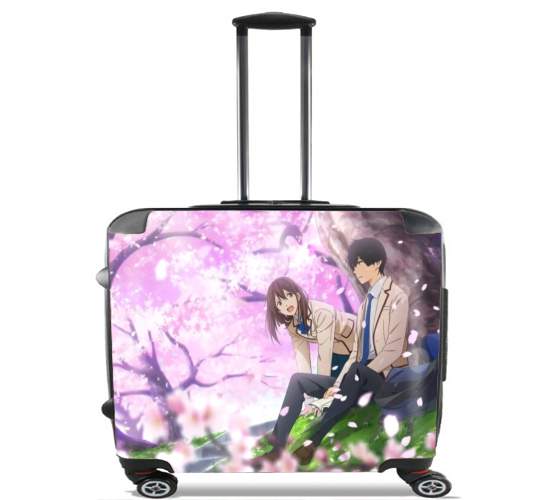  Je veux manger ton pancreas for Wheeled bag cabin luggage suitcase trolley 17" laptop
