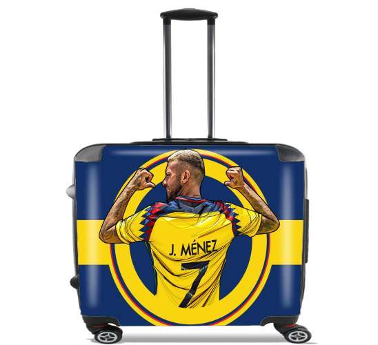  Jeremy Menez America  for Wheeled bag cabin luggage suitcase trolley 17" laptop