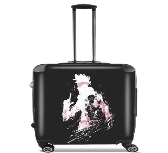  Jujutsu Kaisen Sorcery fight for Wheeled bag cabin luggage suitcase trolley 17" laptop