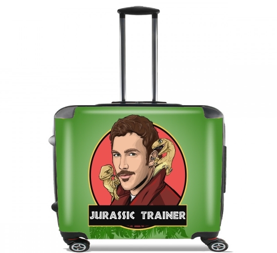  Jurassic Trainer for Wheeled bag cabin luggage suitcase trolley 17" laptop
