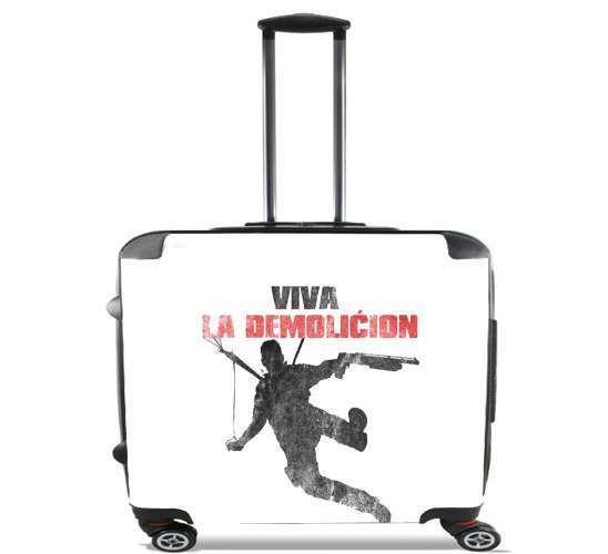  Just Cause Viva La Demolition for Wheeled bag cabin luggage suitcase trolley 17" laptop