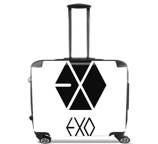  K-pop EXO - PTP for Wheeled bag cabin luggage suitcase trolley 17" laptop