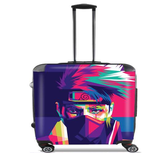  Kakashi pop art for Wheeled bag cabin luggage suitcase trolley 17" laptop