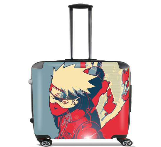  Kakashi Propaganda for Wheeled bag cabin luggage suitcase trolley 17" laptop
