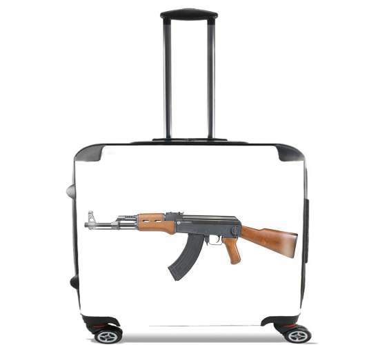  Kalashnikov AK47 for Wheeled bag cabin luggage suitcase trolley 17" laptop