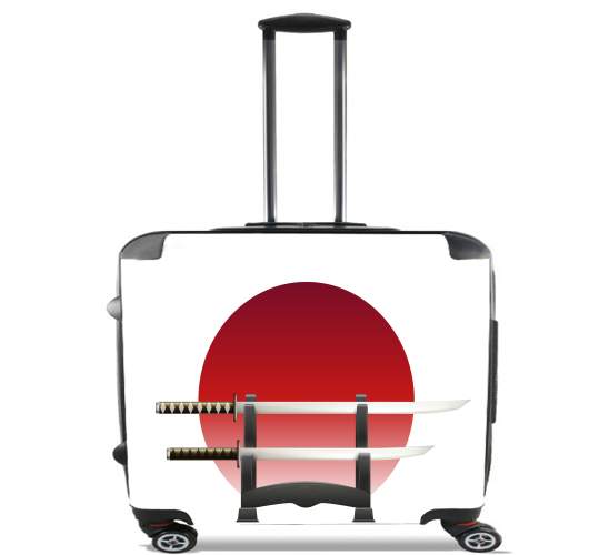  Katana Japan Traditionnal for Wheeled bag cabin luggage suitcase trolley 17" laptop