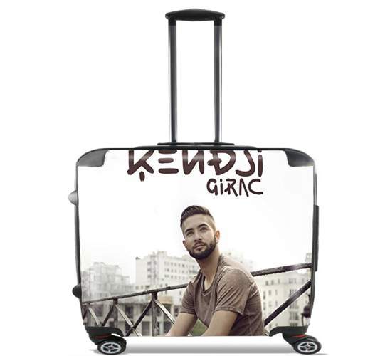  Kendji Girac for Wheeled bag cabin luggage suitcase trolley 17" laptop