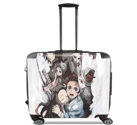  Kimetsu no Yaiba for Wheeled bag cabin luggage suitcase trolley 17" laptop
