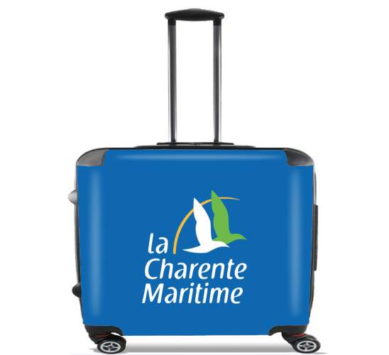  La charente maritime for Wheeled bag cabin luggage suitcase trolley 17" laptop