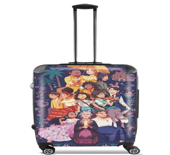  La familia Madrigal for Wheeled bag cabin luggage suitcase trolley 17" laptop