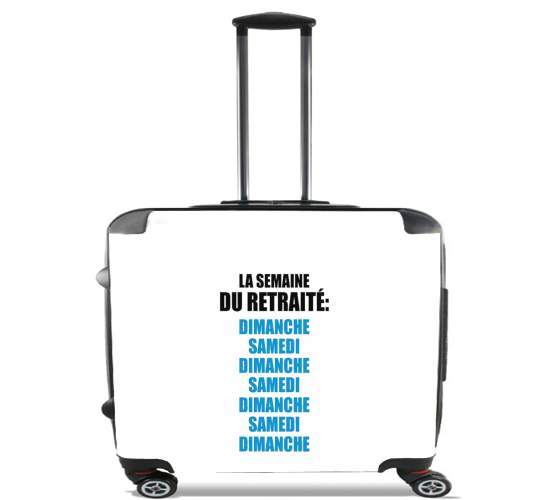  La semaine du retraite for Wheeled bag cabin luggage suitcase trolley 17" laptop