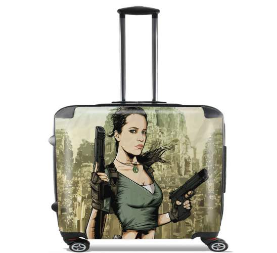 Lara Vikander for Wheeled bag cabin luggage suitcase trolley 17" laptop